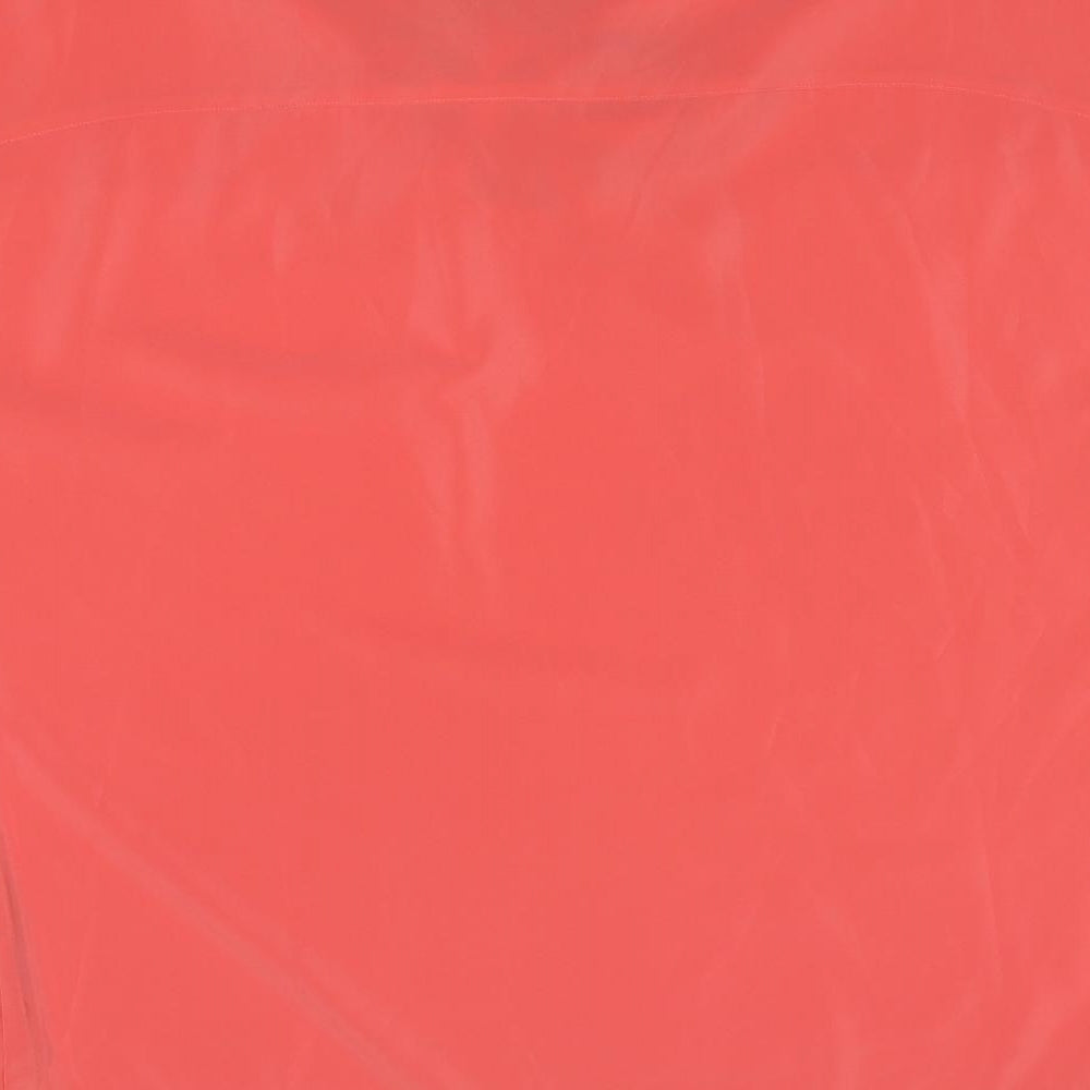 Planet Womens Pink Polyester Basic Blouse Size 12 V-Neck - Knot Detail