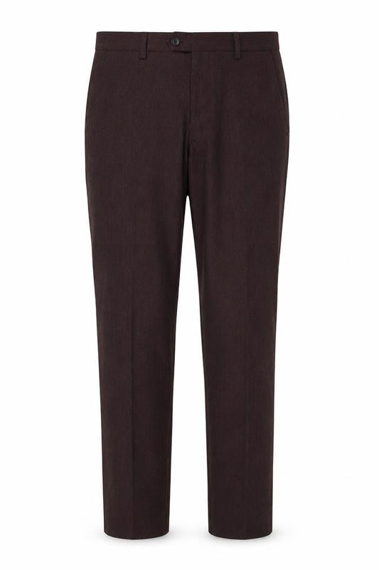 Next Mens Red Polyester Dress Pants Trousers Size 30 in L31 in Regular Zip