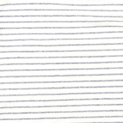 Monsoon Womens White Striped Polyester Basic Tank Size M Scoop Neck