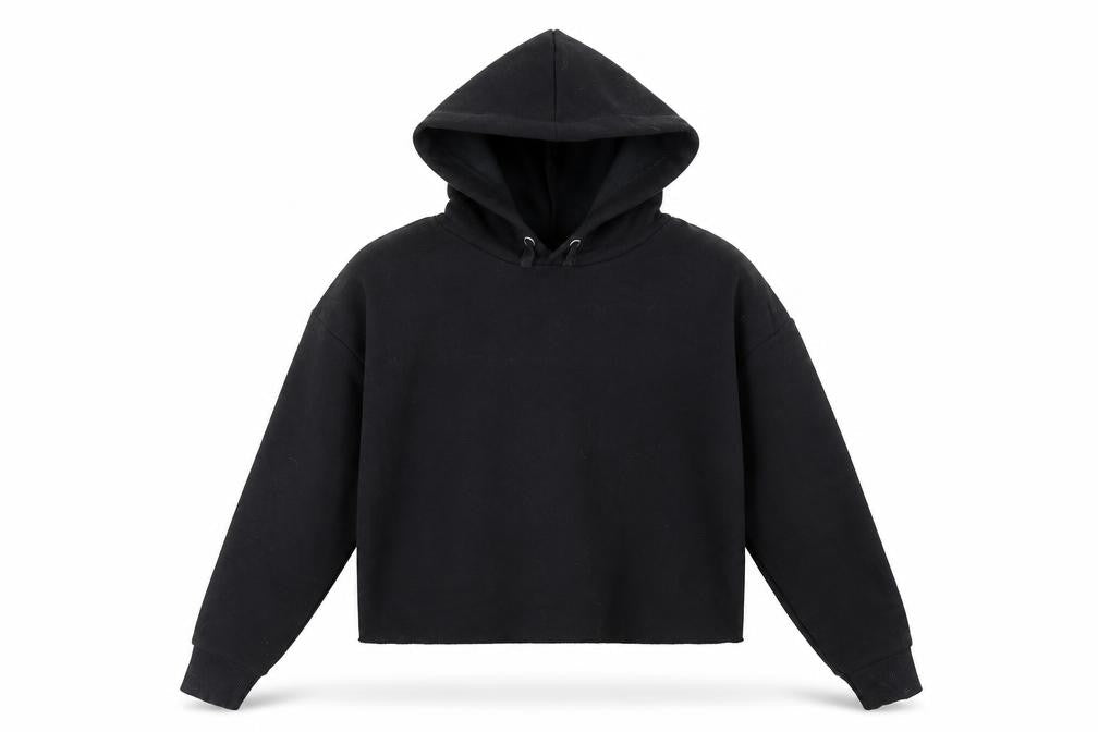 New Look Girls Black Cotton Pullover Hoodie Size 12-13 Years Pullover