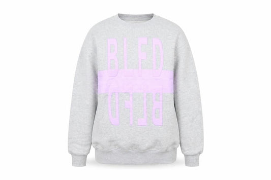 BLFD Womens Grey Cotton Pullover Sweatshirt Size 8 Pullover
