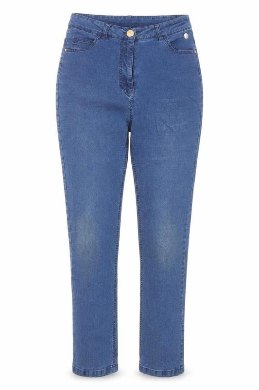 Vizaviz Womens Blue Cotton Skinny Jeans Size 12 L26 in Regular Zip