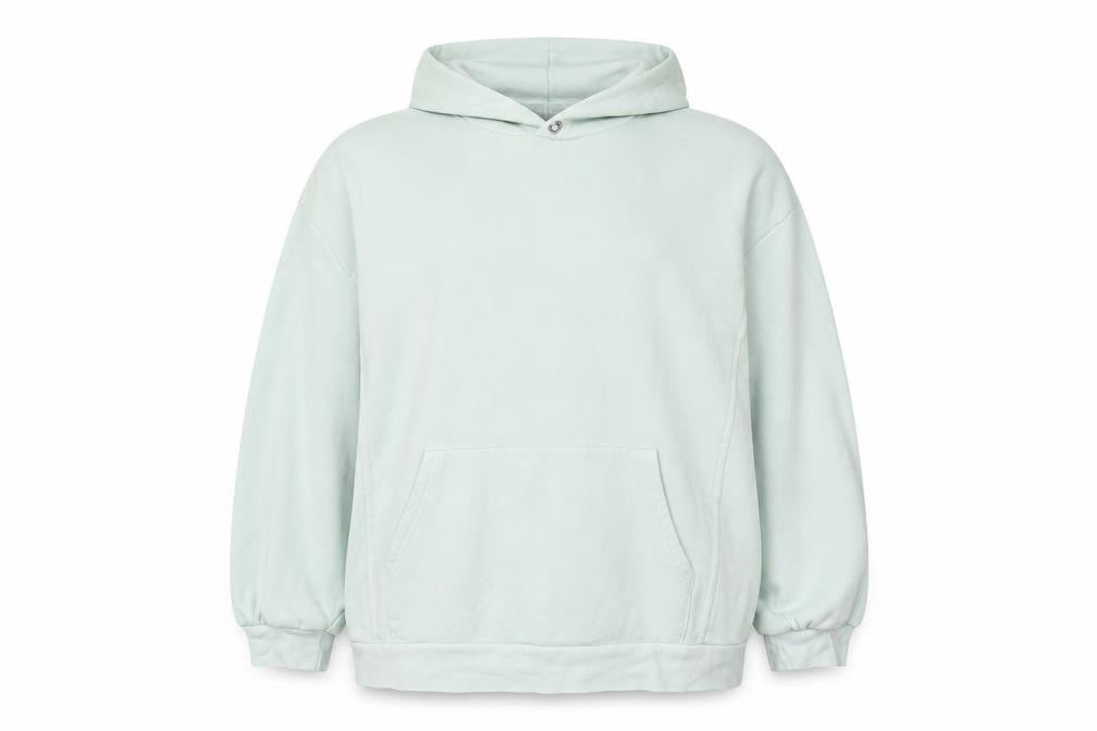 Topshop Womens Green Cotton Pullover Hoodie Size M Pullover