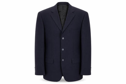 George Mens Black Wool Jacket Suit Size 40