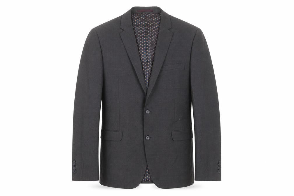 NEXT Mens Grey Polyester Jacket Suit Jacket Size 44