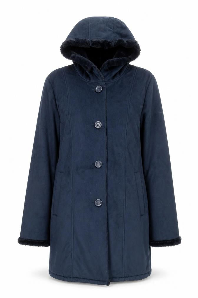 Gabriella Vicenza Womens Blue Jacket Size 12 Button