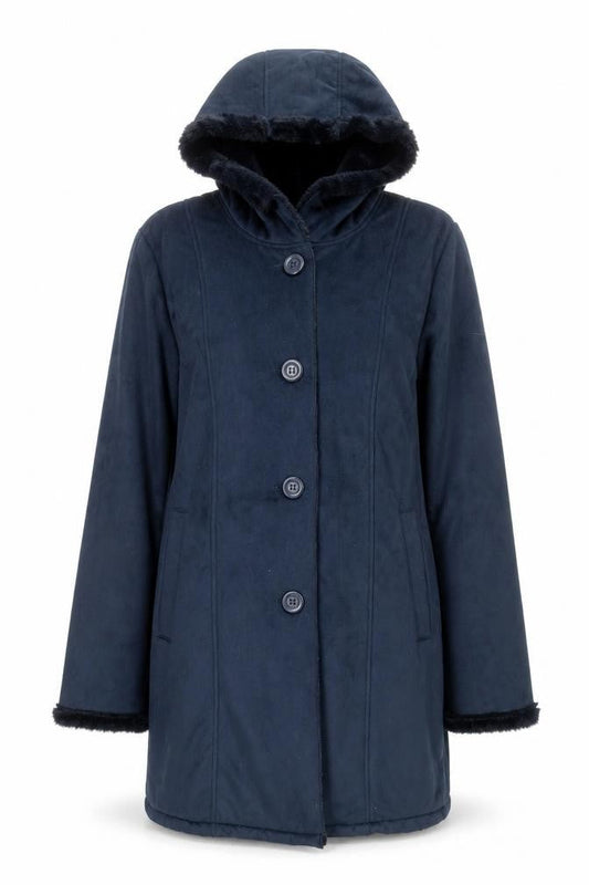 Gabriella Vicenza Womens Blue Jacket Size 12 Button