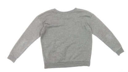 Preloved Atmoshphere Womens Grey Polyester Pullover Sweatshirt Size 10 Pullover - Back