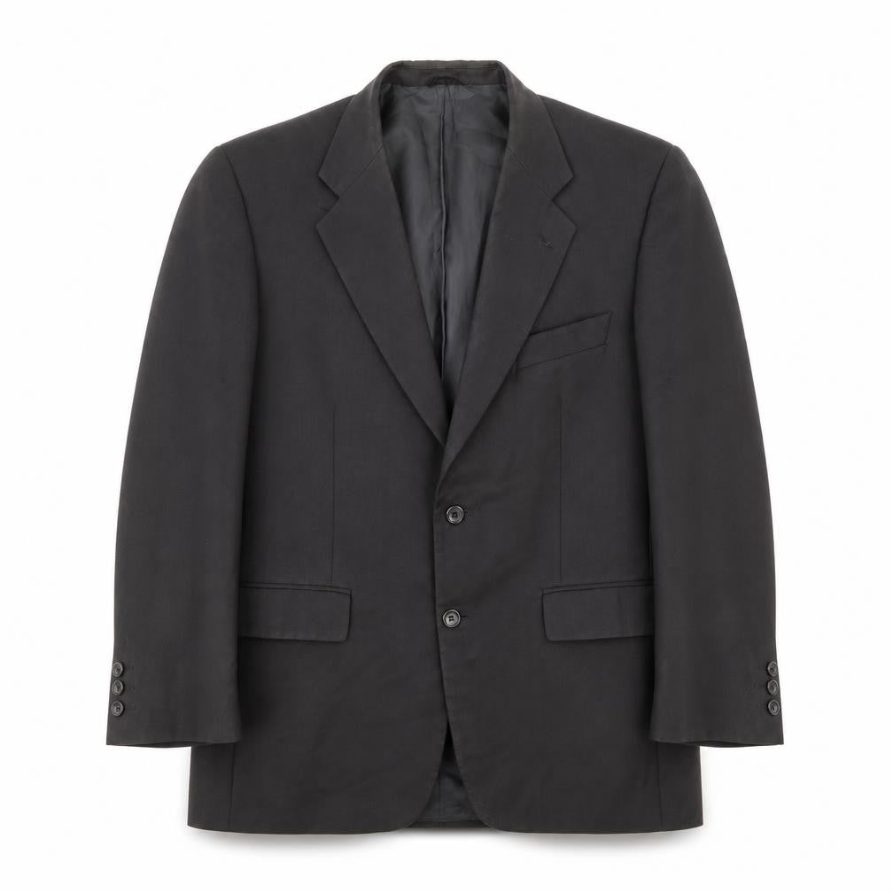 Burton Mens Blue Polyester Jacket Suit Jacket Size 40
