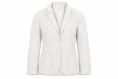 Topshop Womens Beige Jacket Blazer Size 14 Button