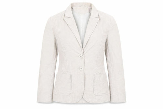 Topshop Womens Beige Jacket Blazer Size 14 Button