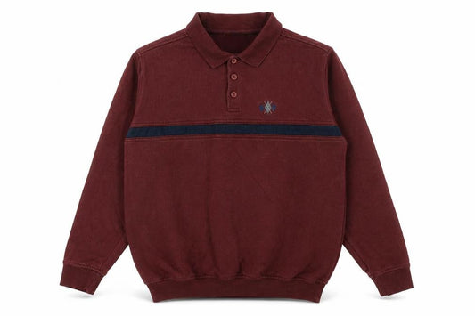 EWM Mens Red Cotton Pullover Sweatshirt Size M
