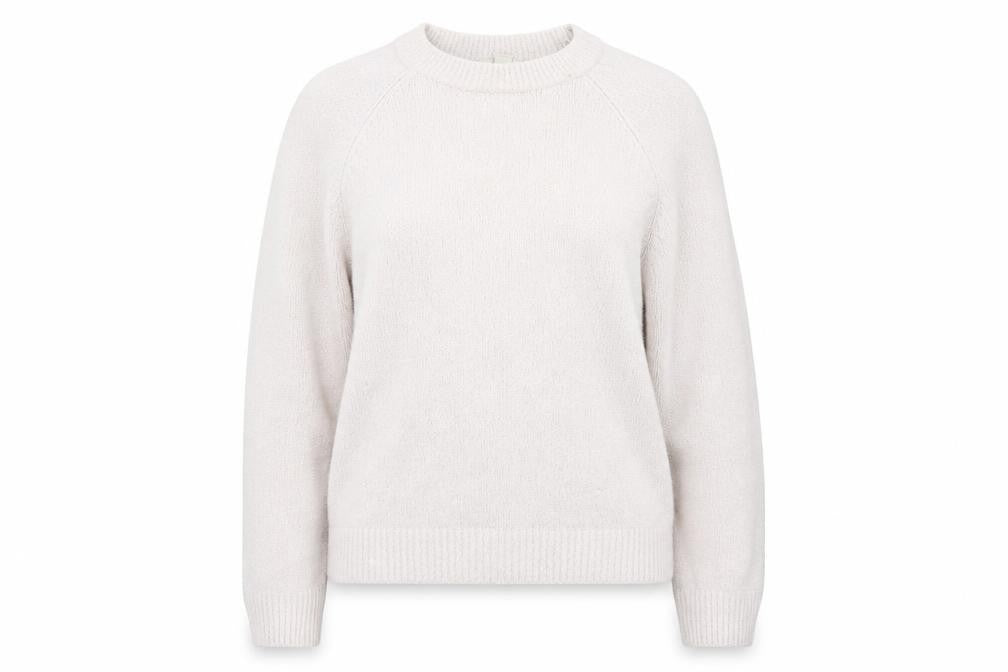 H&M Womens Pink Round Neck Cotton Pullover Jumper Size XS