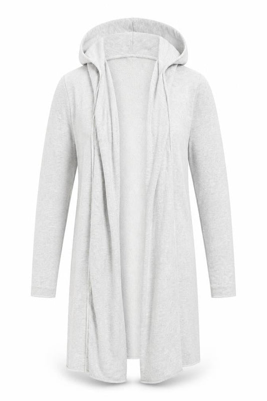 H&M Womens Grey Cotton Pullover Hoodie Size S