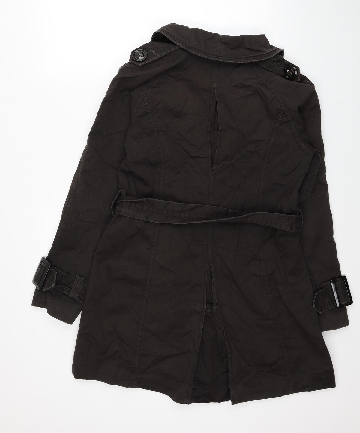 Zara Womens Brown Jacket Size L Button