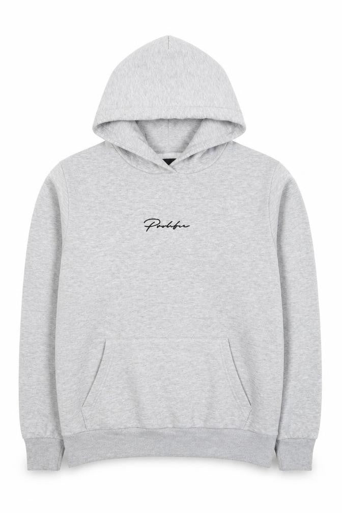 River Island Mens Grey Polyester Pullover Hoodie Size XS