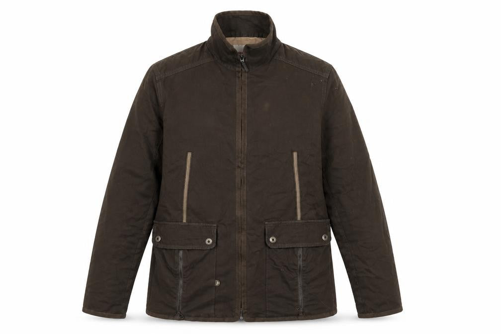 Jocavi Womens Brown Jacket Coat Size 12 Zip