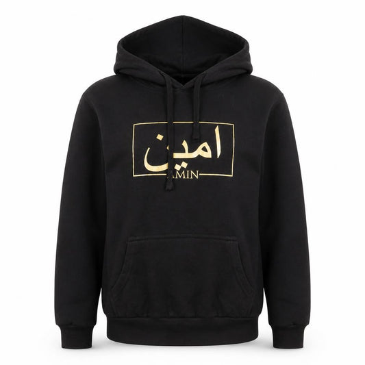 Famona Womens Black Cotton Pullover Hoodie Size XS Pullover