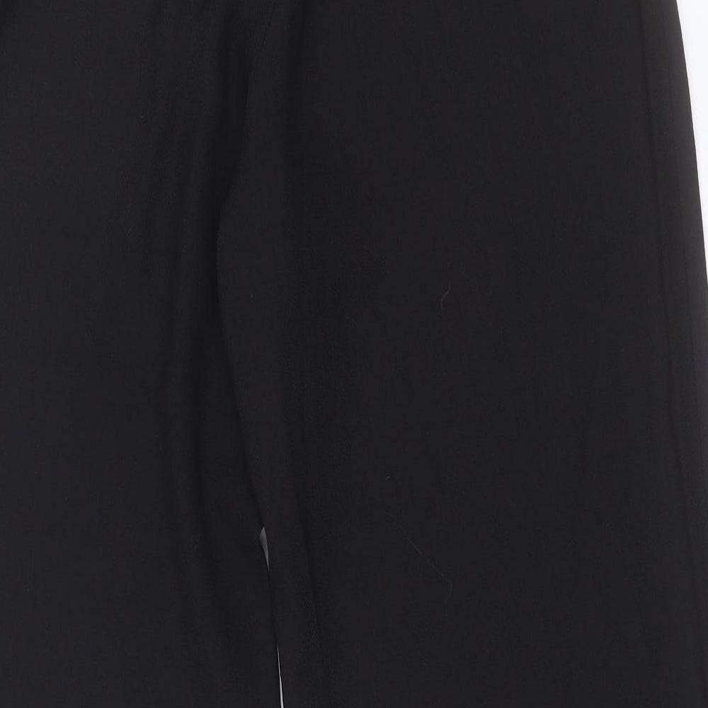 Roman Womens Black Polyester Trousers Size 14 Regular Zip