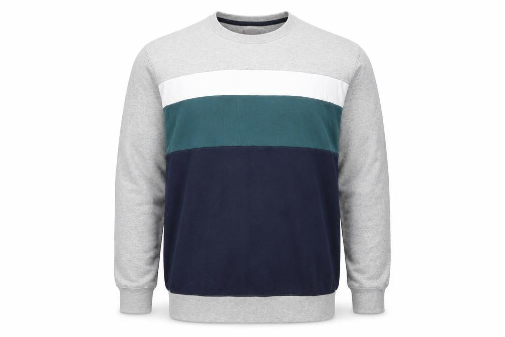 A-Frame Mens Grey Cotton Pullover Sweatshirt Size XL
