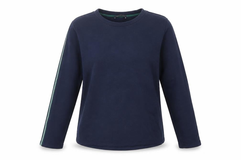 Marks & Spencer Womens Blue Polyester Pullover Sweatshirt Size 14 Pullover