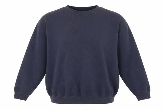 Damart Mens Black Cotton Pullover Sweatshirt Size M