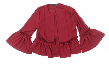 Cameo Rose Womens Red Jacket Size 10