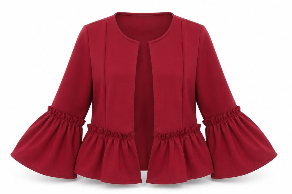 Cameo Rose Womens Red Jacket Size 10