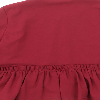 Cameo Rose Womens Red Jacket Size 10