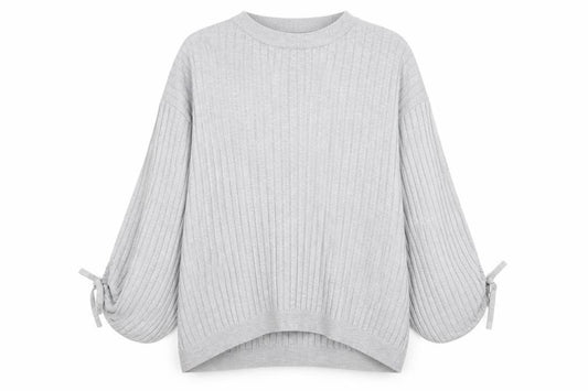 F&F Womens Grey Polyester Pullover Sweatshirt Size 12 Pullover