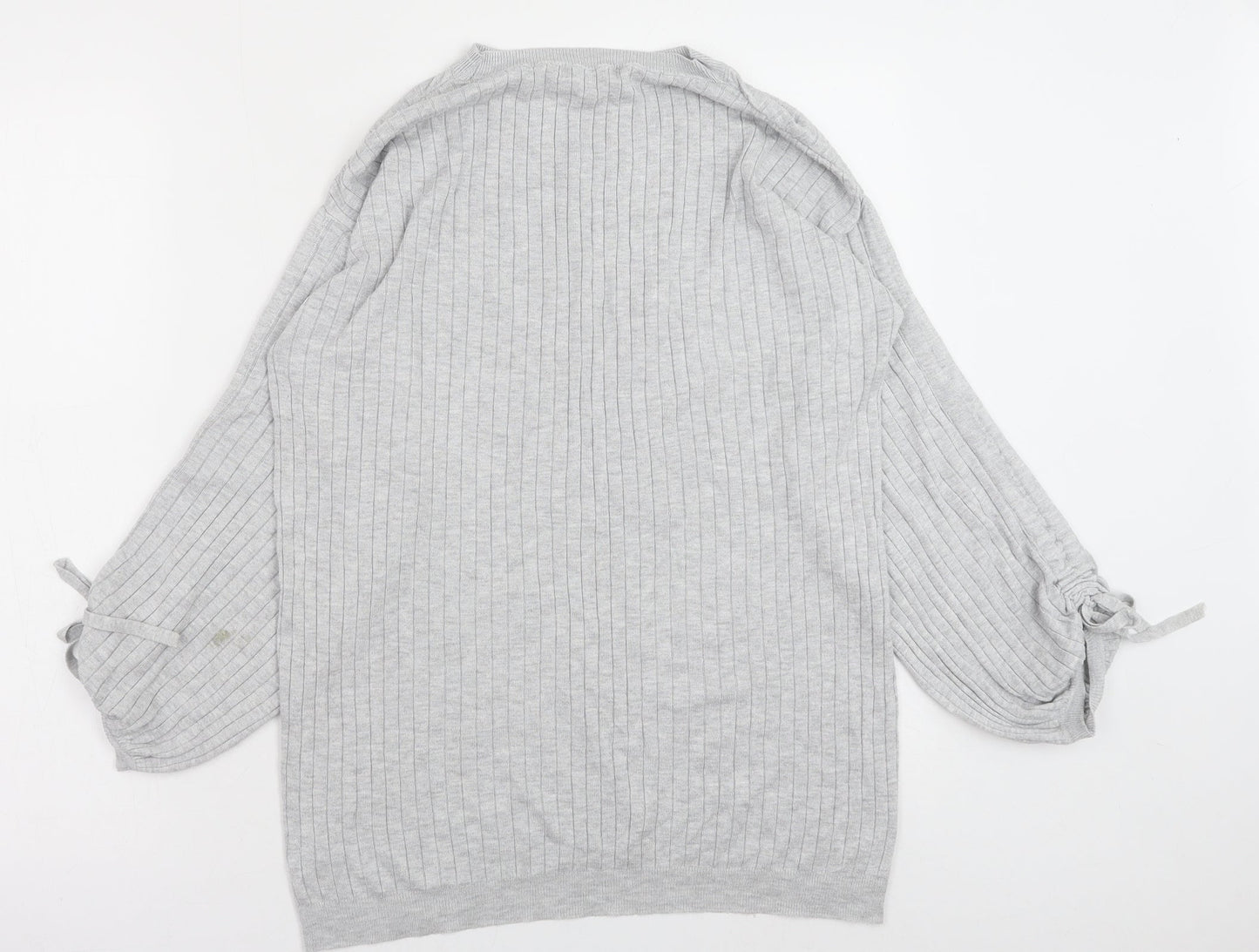 F&F Womens Grey Polyester Pullover Sweatshirt Size 12 Pullover