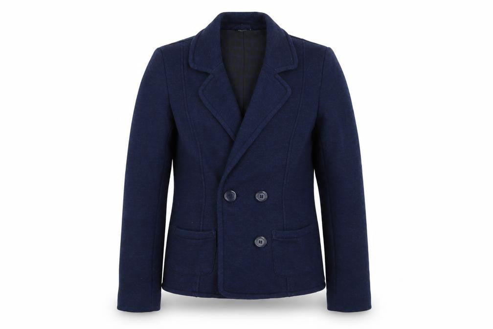H&M Womens Blue Jacket Blazer Size XS Button