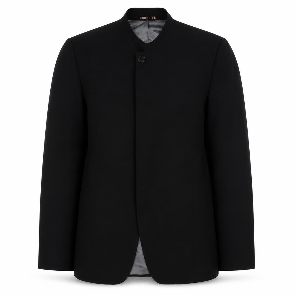 River Island Womens Black Polyester Jacket Suit Jacket Size 42