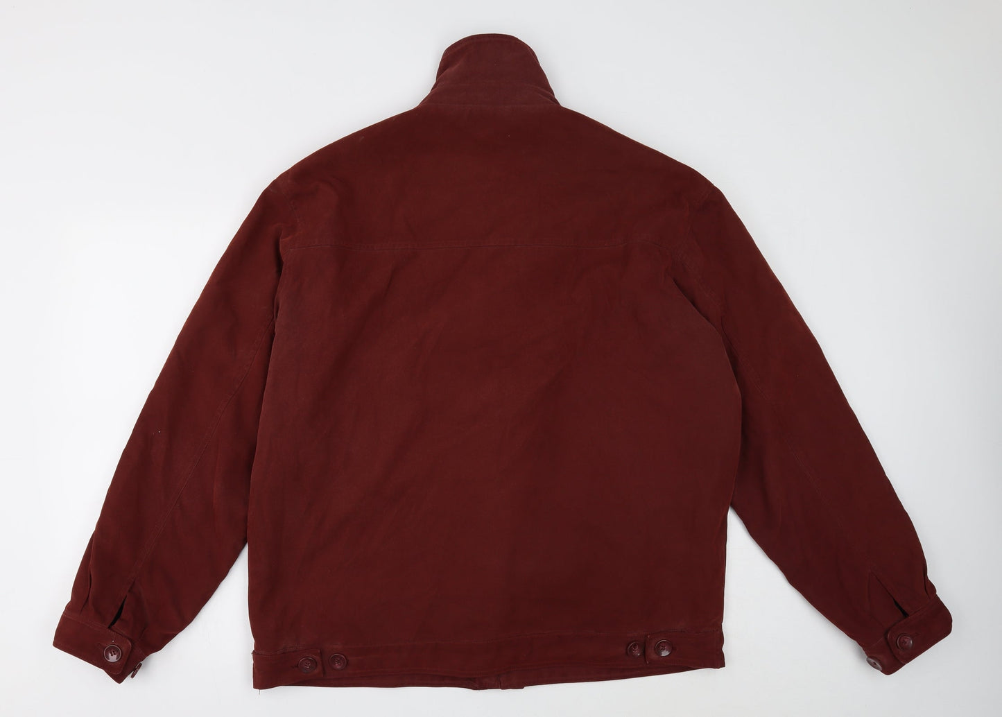 Escape Mens Brown Jacket Size L Button