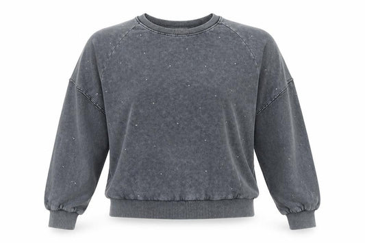 NEXT Womens Grey Cotton Pullover Sweatshirt Size M Pullover