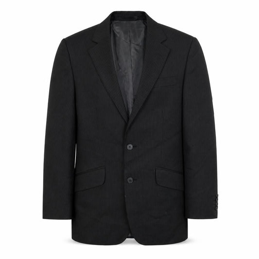 F&F Mens Black Polyester Jacket Blazer Size 38