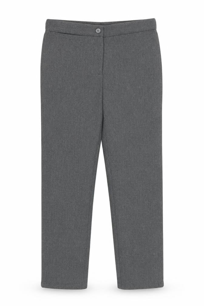 Debenhams Girls Grey Polyester Dress Pants Trousers Size 10 Years Regular Zip