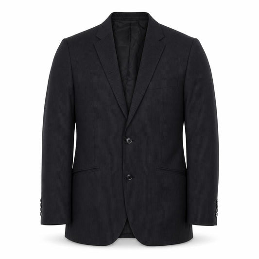 F&F Mens Black Polyester Jacket Blazer Size 38