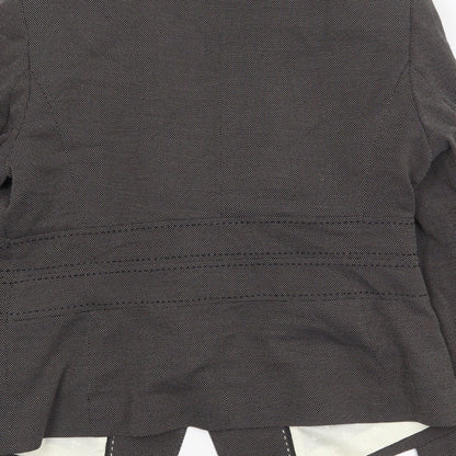 Marks & Spencer Womens Grey Jacket Size 14 Button