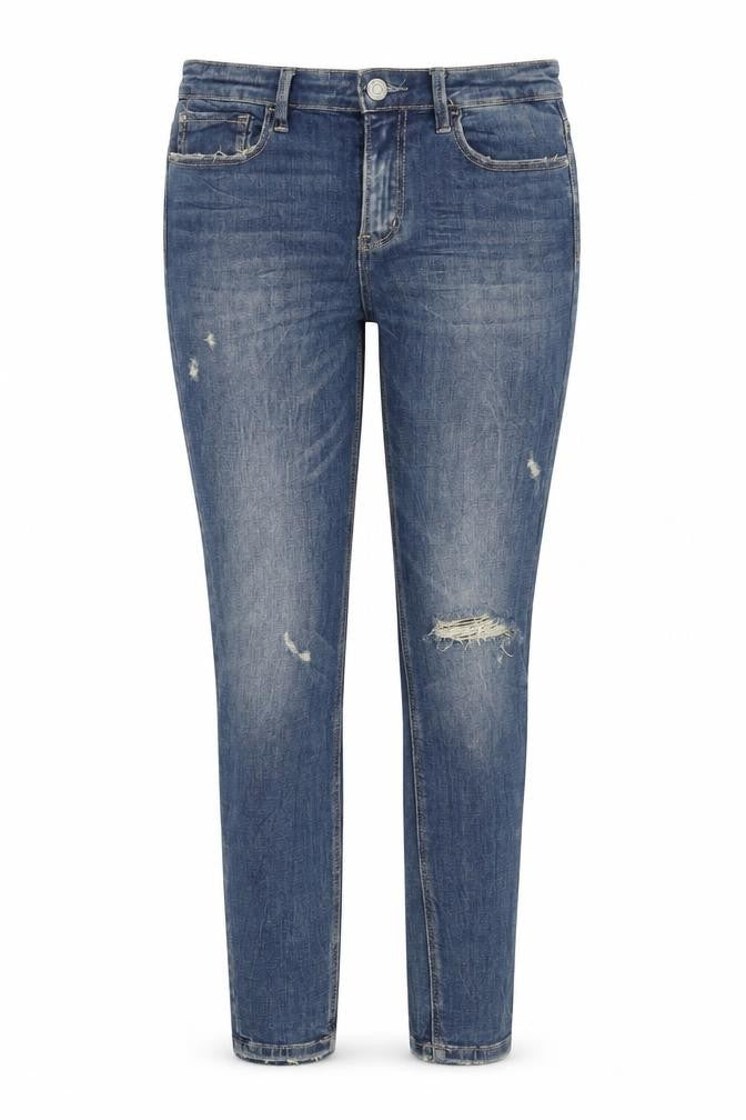 NEXT Womens Blue Cotton Skinny Jeans Size 10 Regular Zip