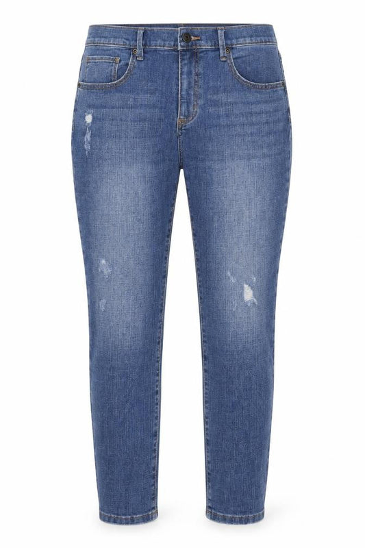 Sonoma Womens Blue Cotton Skinny Jeans Size 34 in Regular Zip