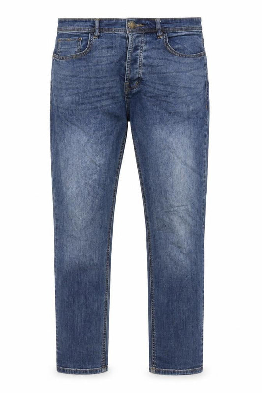 Denim & Co. Mens Blue Cotton Skinny Jeans Size 34 in Regular Zip