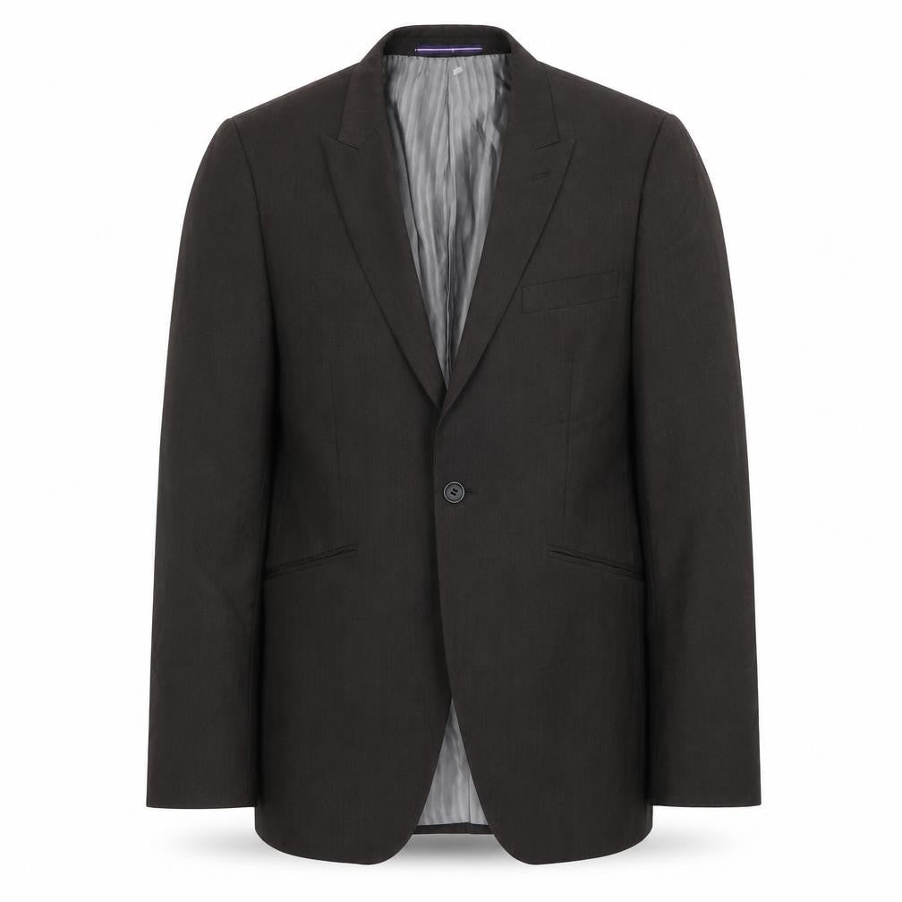 Tahari Mens Brown Polyester Jacket Blazer Size 38