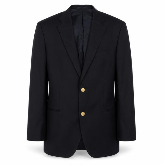 Barrage Mens Black Polyester Jacket Blazer Size 38