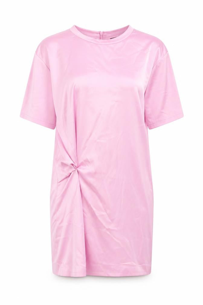 Zara Womens Pink Polyester Mini Size XS Round Neck Zip