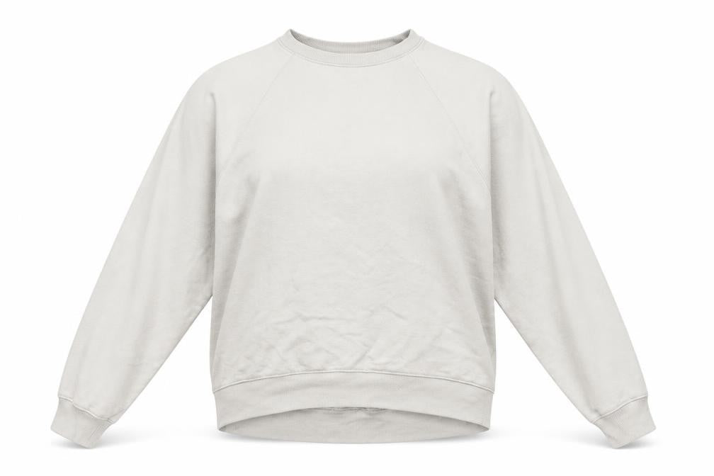 H&M Womens Beige Cotton Pullover Sweatshirt Size M Pullover