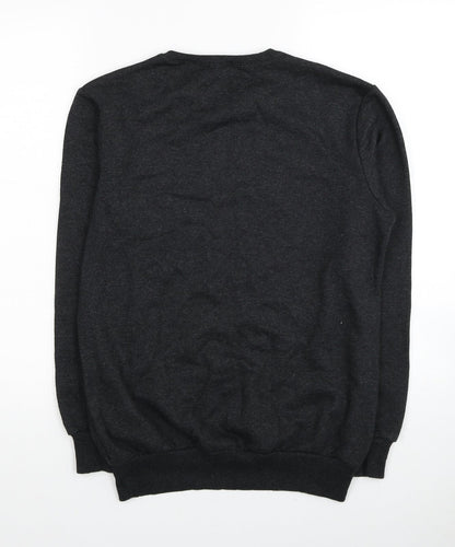 BDM Collection Womens Grey Polyester Pullover Sweatshirt Size S Pullover - Find Your Soul