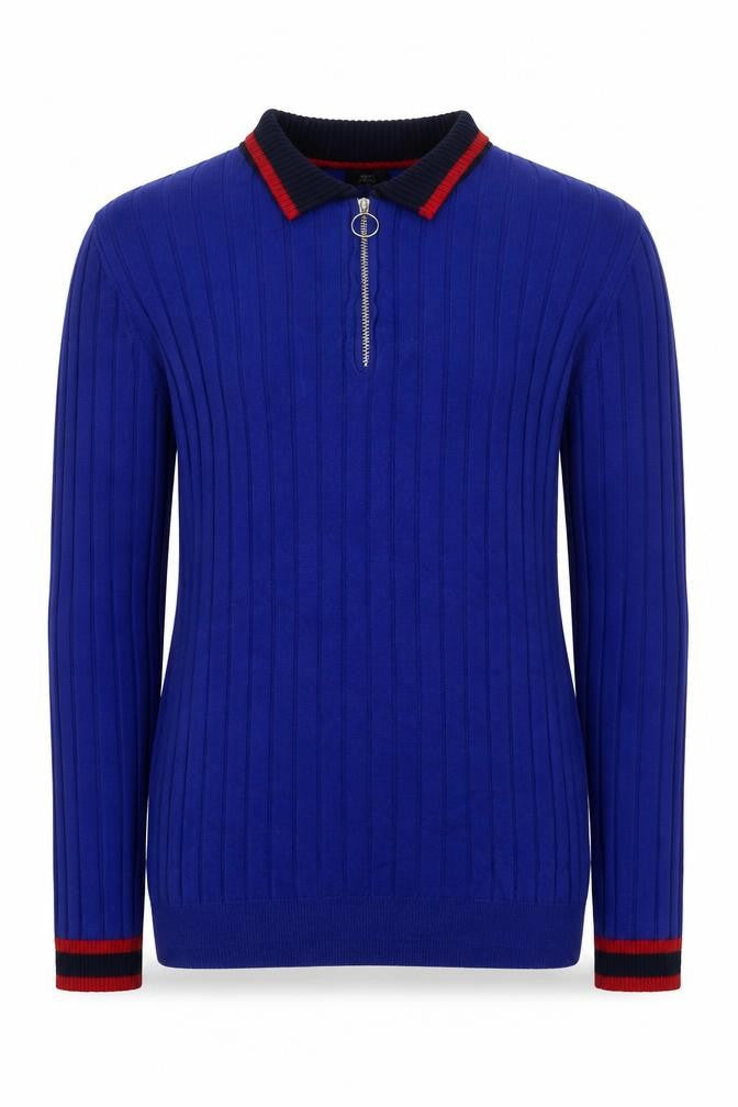River Island Girls Blue Viscose Pullover Casual Size 11-12 Years V-Neck Zip