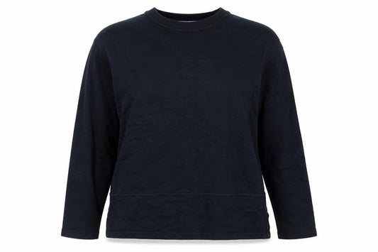 Marks and Spencer Womens Blue Cotton Pullover Sweatshirt Size 14 Pullover