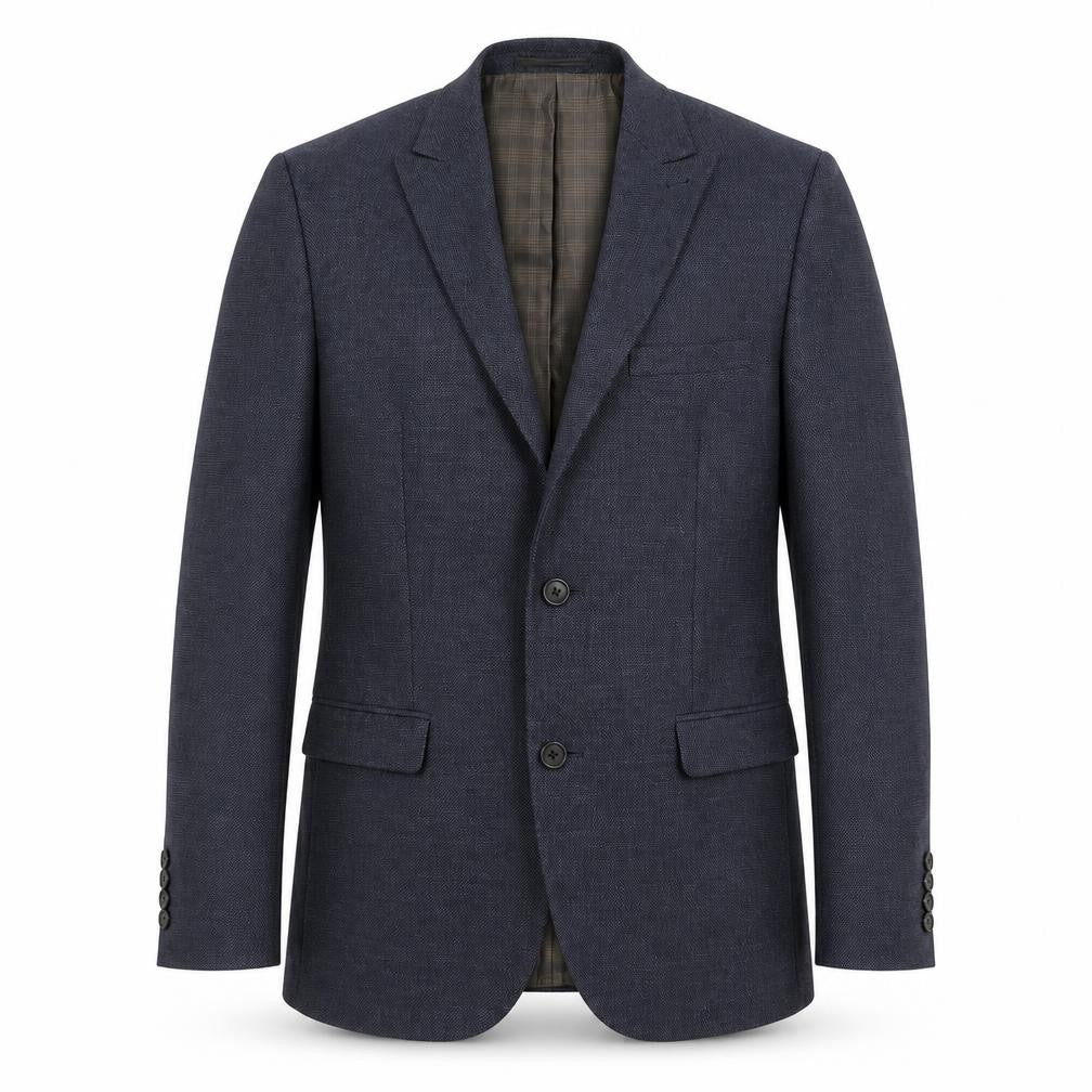 NEXT Mens Blue Polyester Jacket Blazer Size 38